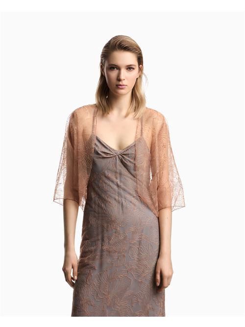 Embroidered tulle cape Emporio Armani | EW004573 AF25409.F3022